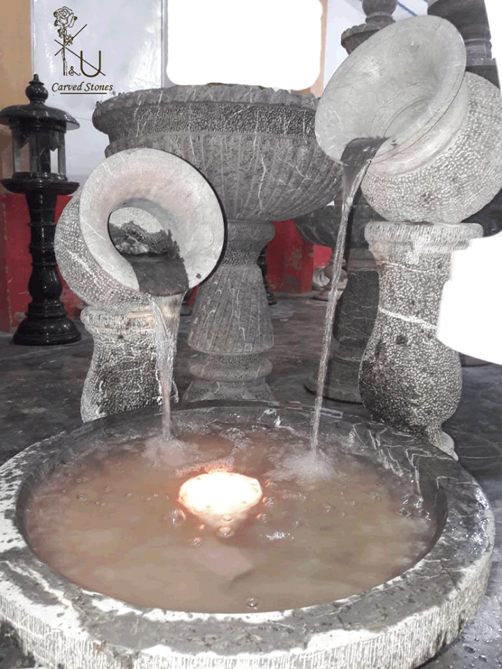 Natural Stone Water Fountain for indoor