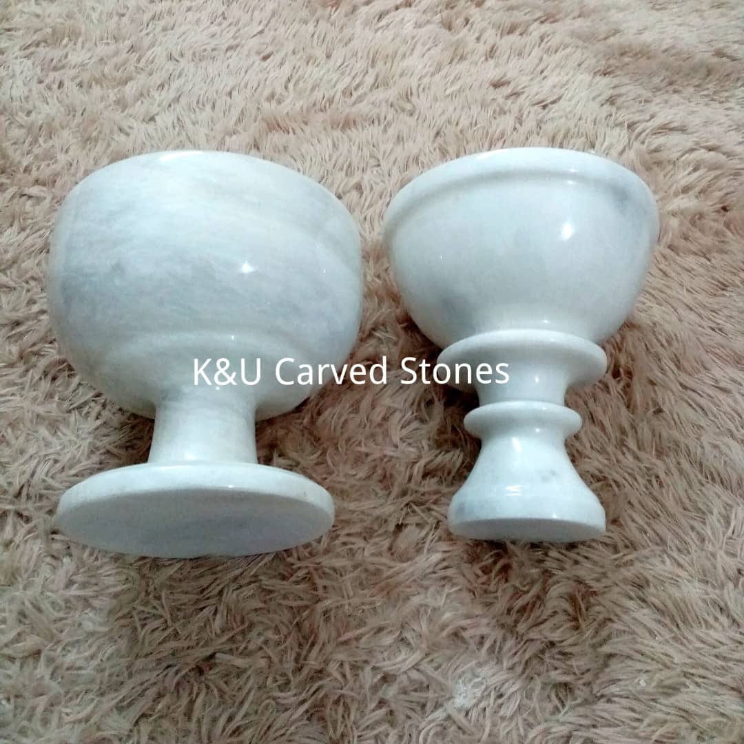 Natural White Marble Candy Bowl (1) - Image 4
