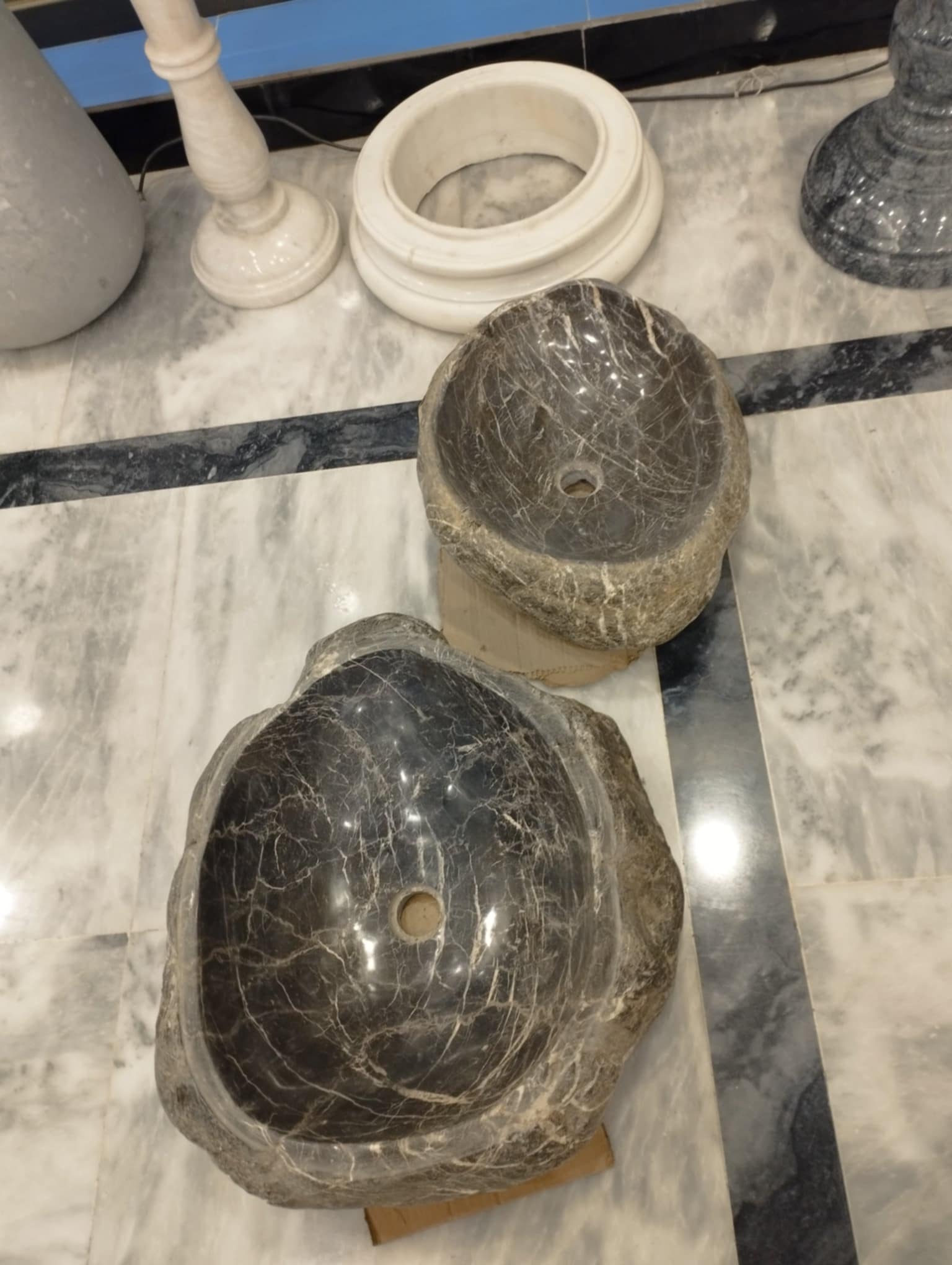 Natural River Stone Vanity