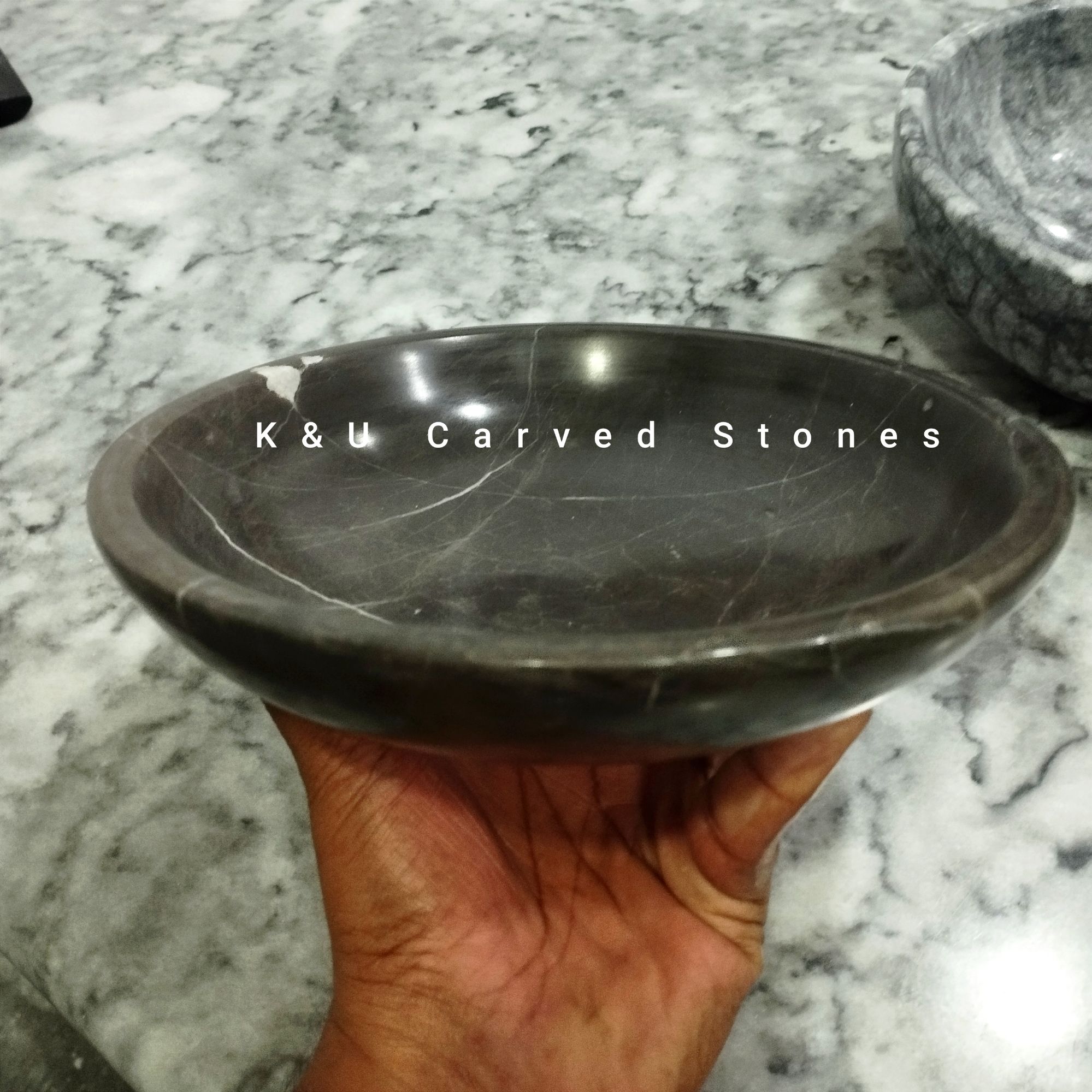 Versatile Natural Stone Pasta Bowl