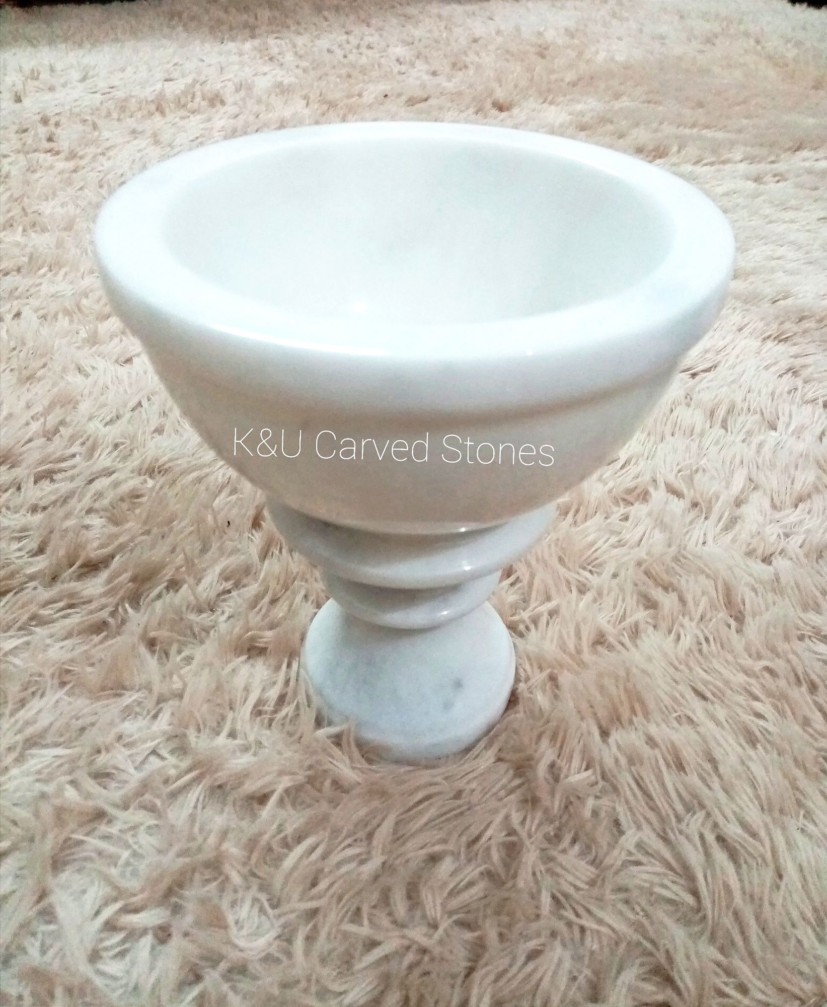White Marble Candy Bowl