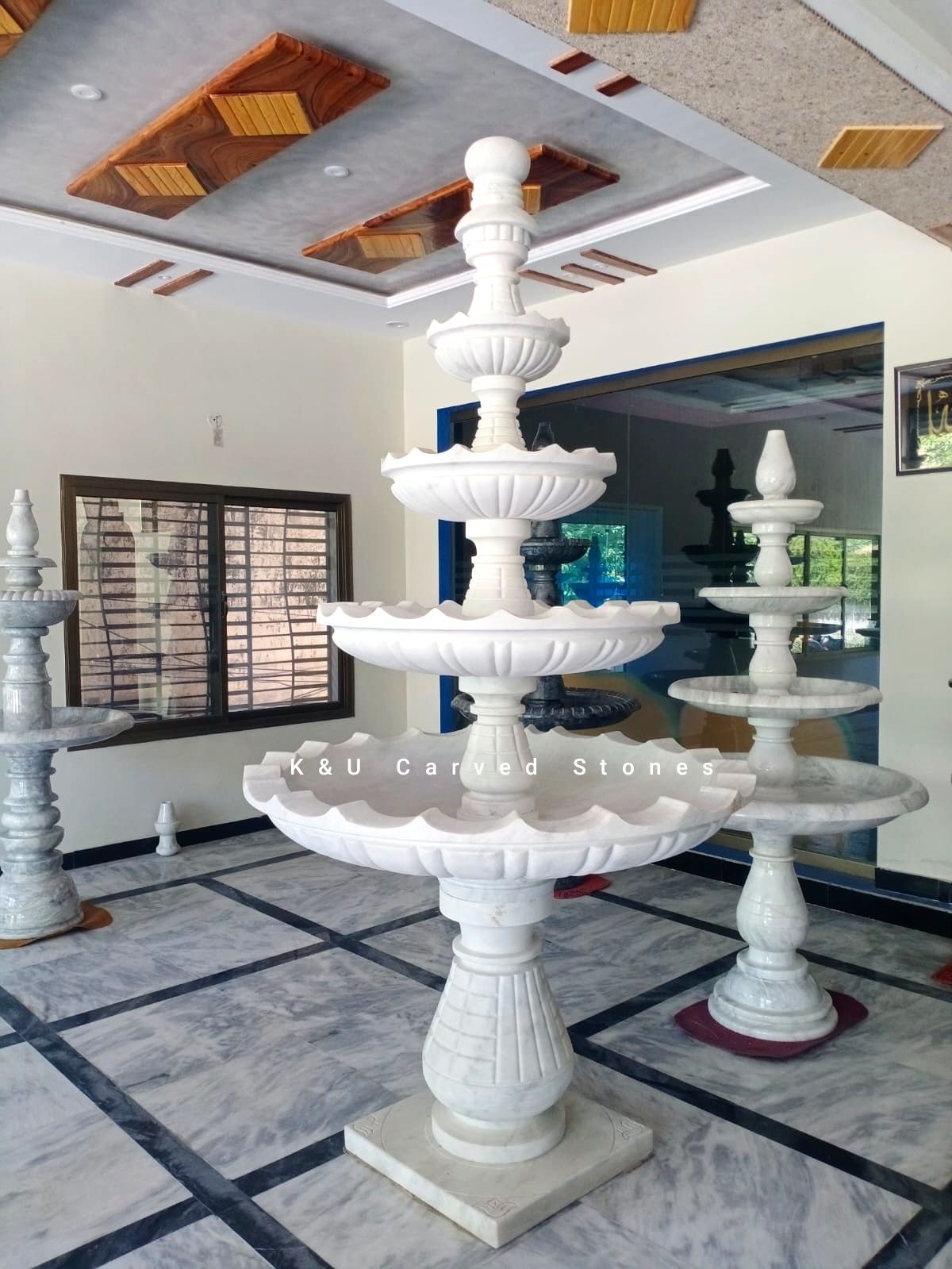 Natural Marble Garden Water Fountain