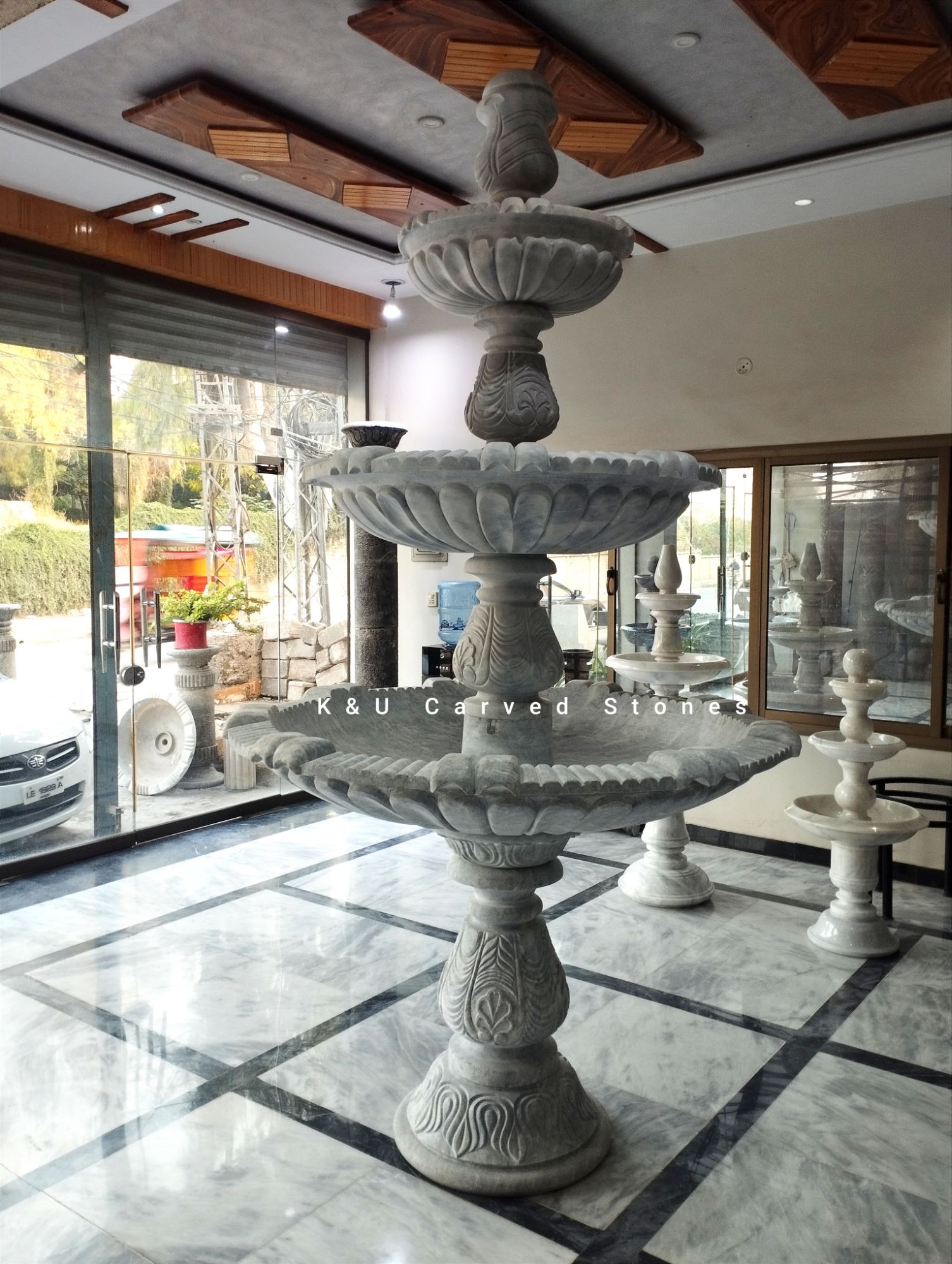 Luxury Marble Crafted Water Fountain