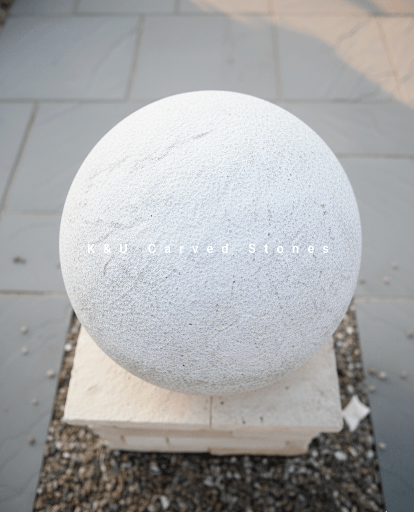 Marble Sphere for Architectural Decor