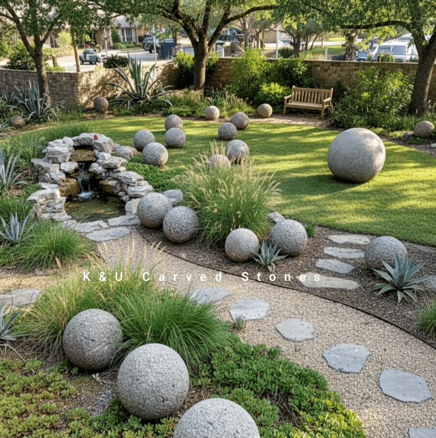 Natural Stone Ball Designs
