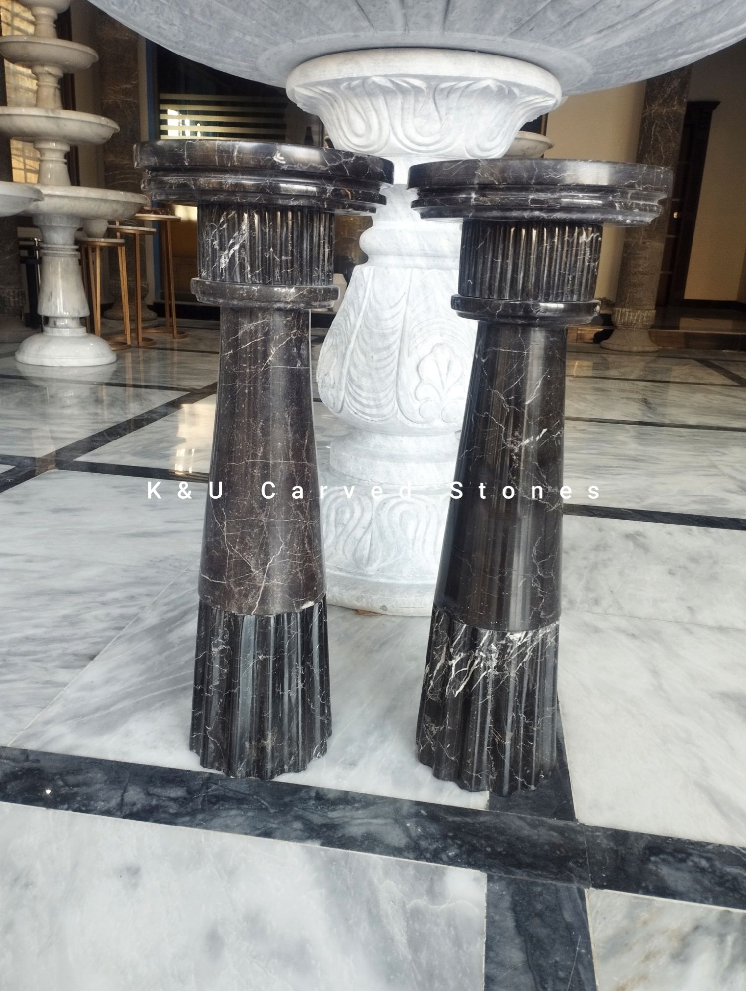 Natural Stone Table Design