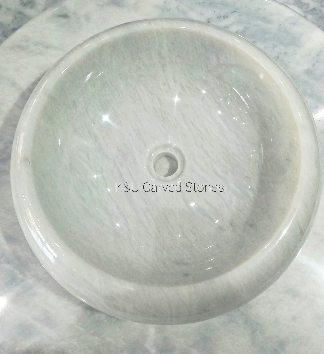 Modern marble basin for high-end bathroom styling